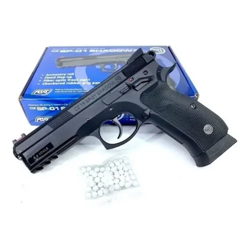 Pistola Shadow Spring Airsoft M.cz Sp 01 C6mm 63m/s (110760) Asg