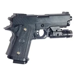 Pistola Red Fish Airsoft Replica Glock Vigor V314A C6mm con Laser Resorte con Balines