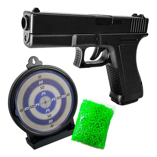 Pistola Airsoft Replica Vigor + Blanco con Balines (C1) Red fish