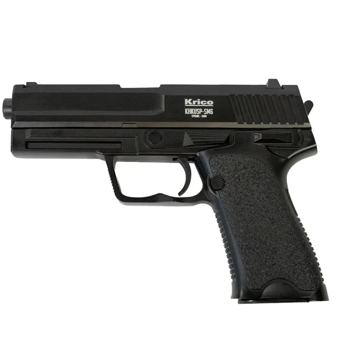 PISTOLA KRICO KHKUSP-SM6 CAL 6MM RESORTE METAL (600050)