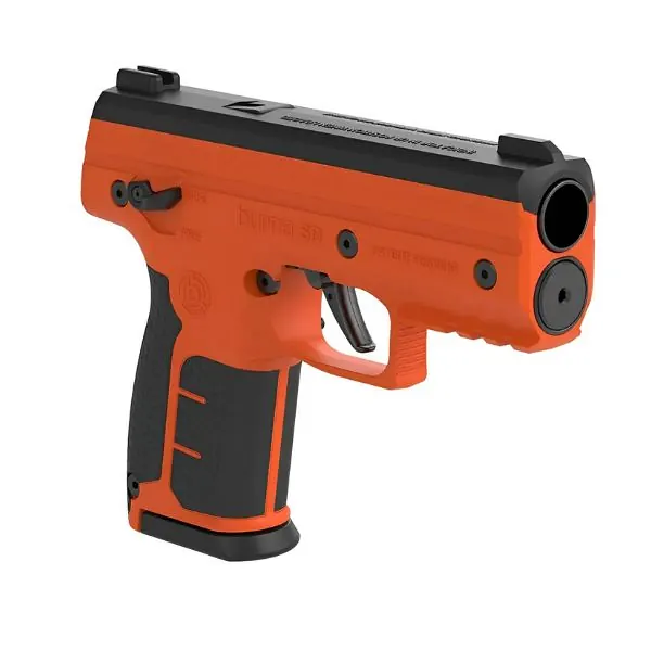 LANZADORA DISUASIVA BYRNA SD XL "PRIVATE SECURITY" ORANG CAL..68MM/ 5 TIROS/2 CARG(BYRNA XL PSK-BLK)