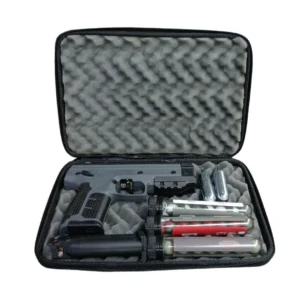 Kit Lanzadora Disuasiva Byrna Sd Ready Gris Cal.68mm con Estuche