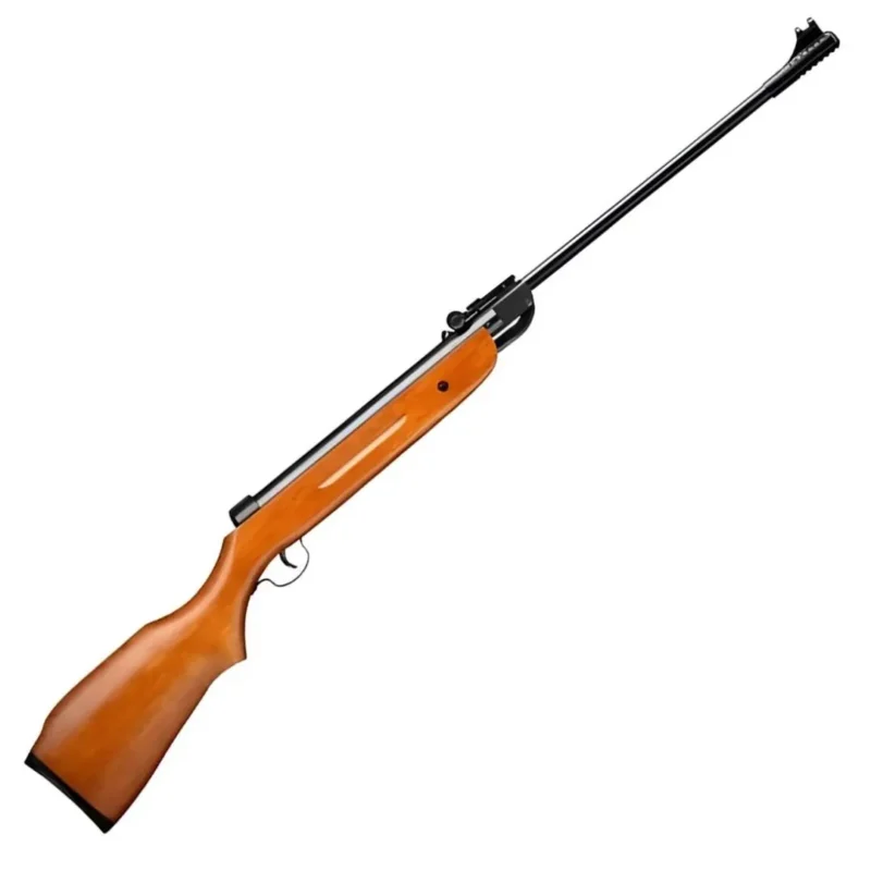 Rifle 500 Cal 5,5 137m/s 35mts-Resorte Cul. D/Madera Hunter