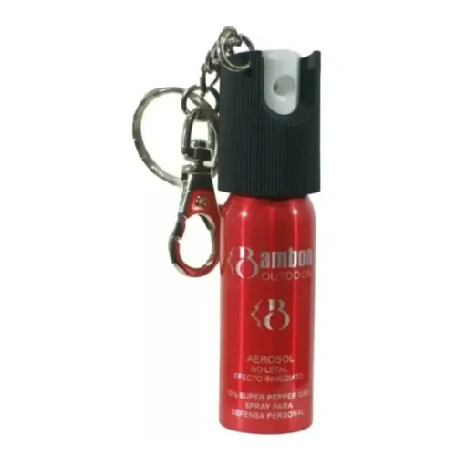GAS PIMIENTA BAMBOO 14GR MOD.222RCK ROJO (21051) Gas Pimienta 14 Gr Mod.222Rck Rojo Bamboo