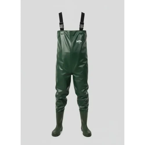 Waders Red Fish Pvc con Botas N*42 Verde Oscuro Waders Red Fish Pvc con Botas N*42 Verde Oscuro