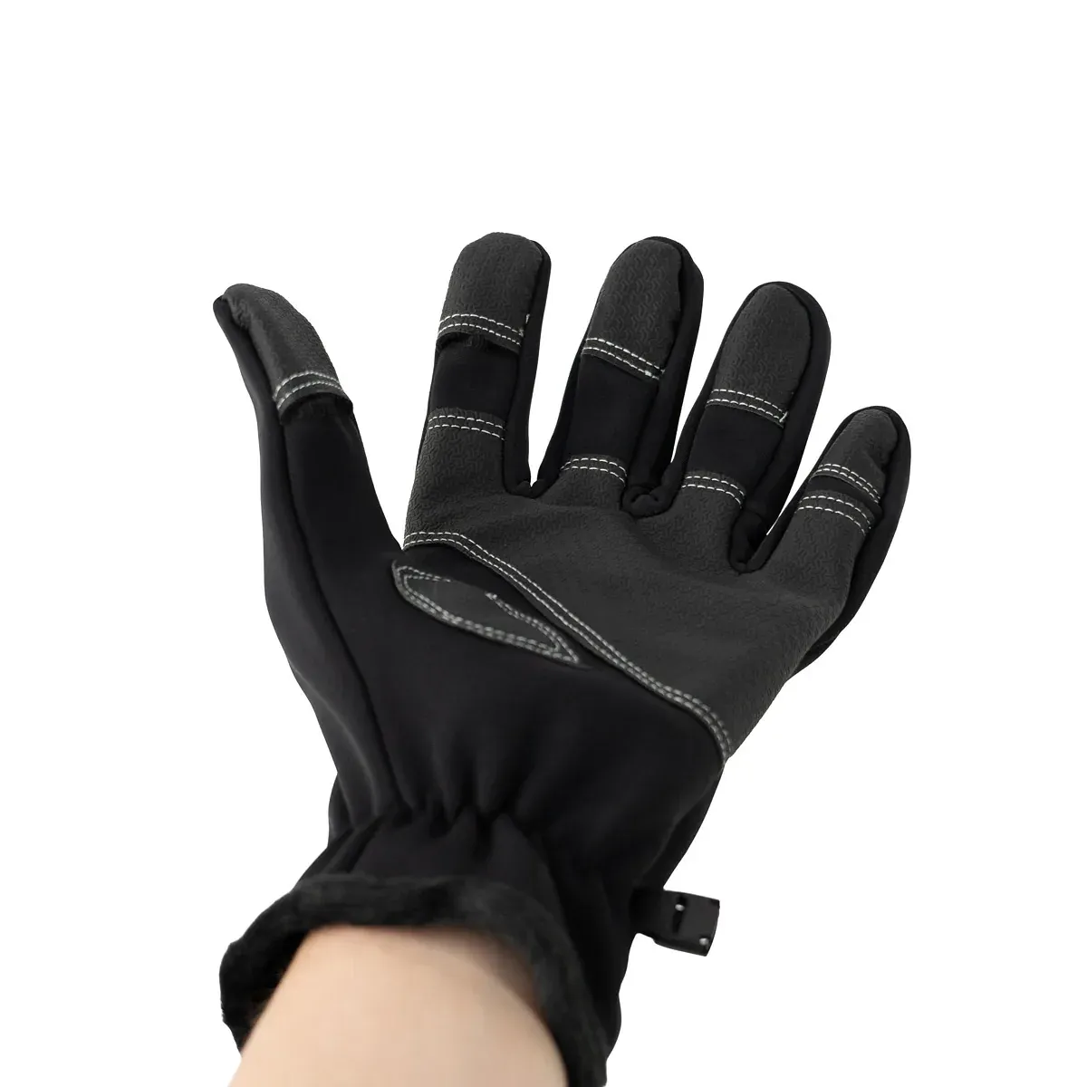 Guantes Spinit para Caza y Pesca Dusk Negro - 2 Guantes Spinit para Caza y Pesca Dusk Negro