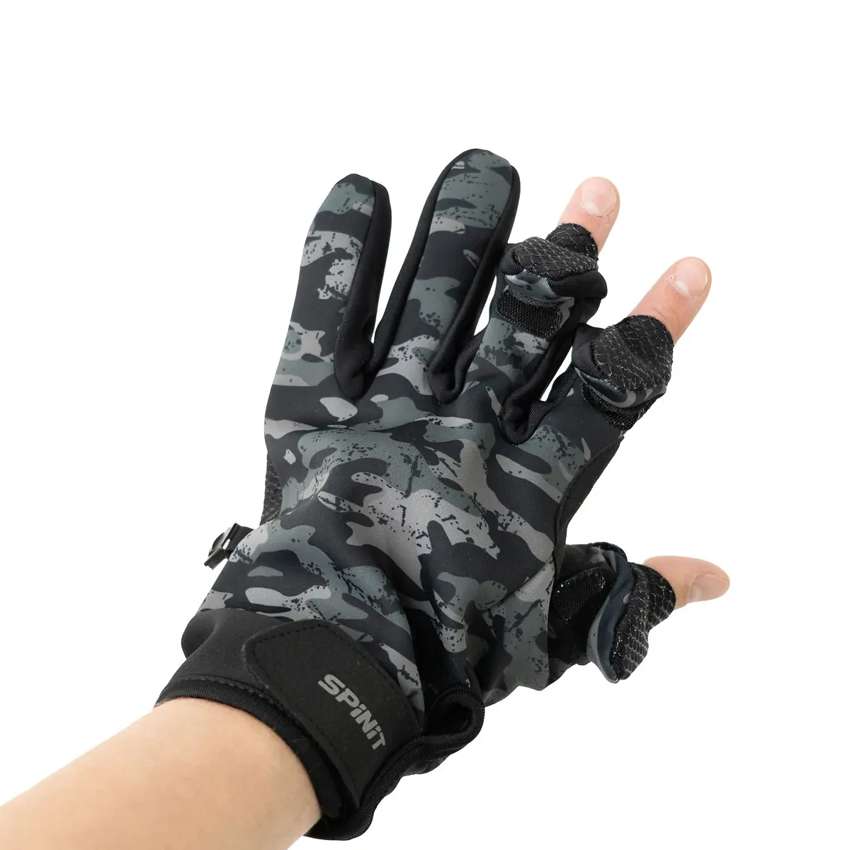 Guantes Spinit para Caza y Pesca Camuflado
