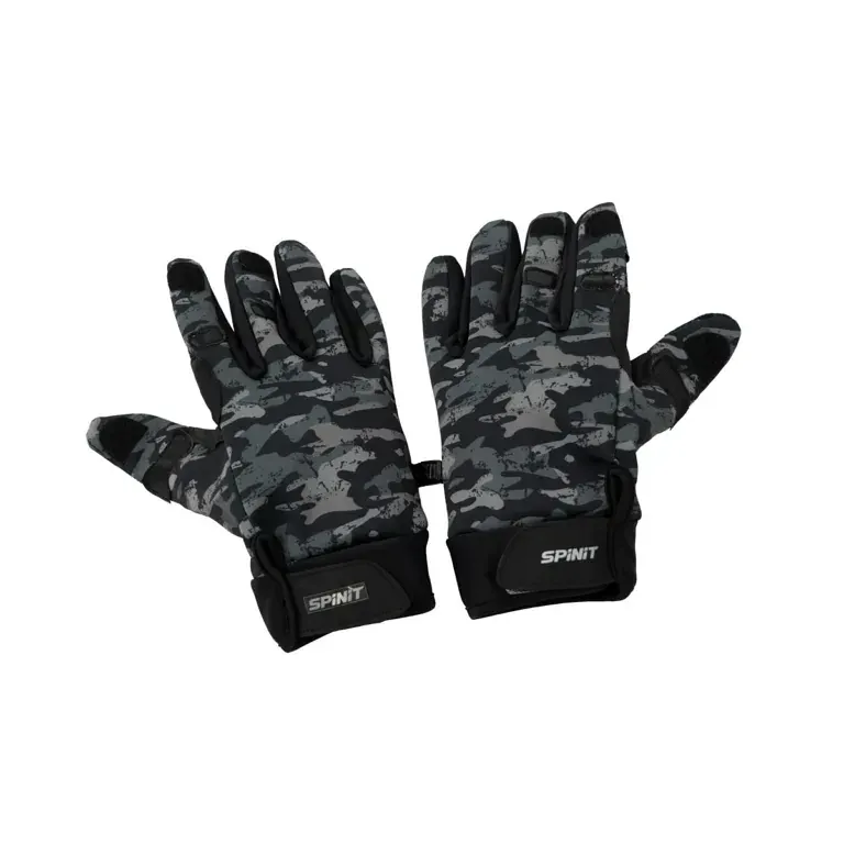 Guantes Spinit para Caza y Pesca Camuflado
