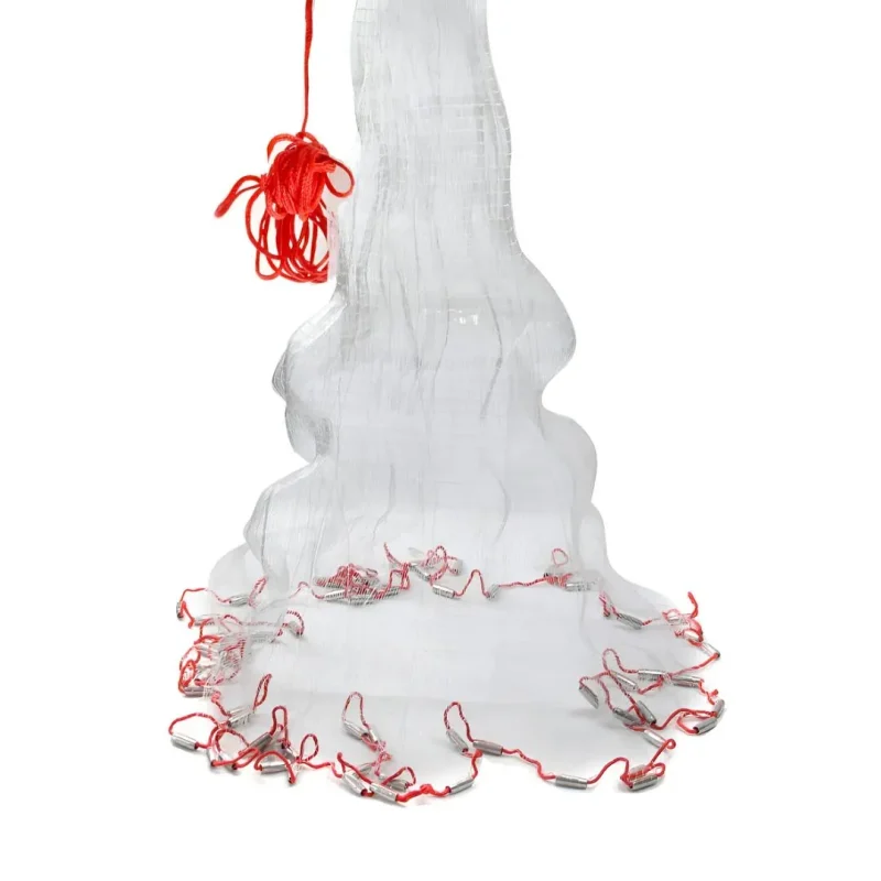 ATARRAYA ALBATROS LARGO:2,40MTS DIAMETRO:4,8MTS ACERO (A9087) - 1 Atarraya Albatros Pesca 2.40 Mts Largo 4.80 Mts Diámetro