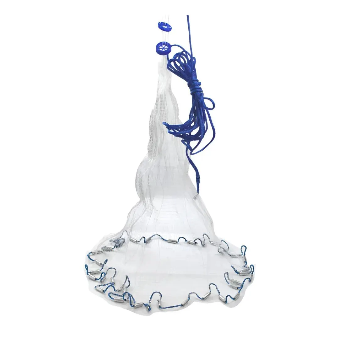 Atarraya Albatros Largo:1,20Mts Diametro:2,40Mts Acero (A9082)