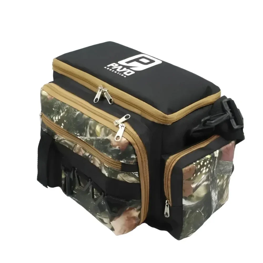 Bolso de Pesca Morral Axis con 4 Cajas Organizadoras para Vadeo 34X17X23 Cm