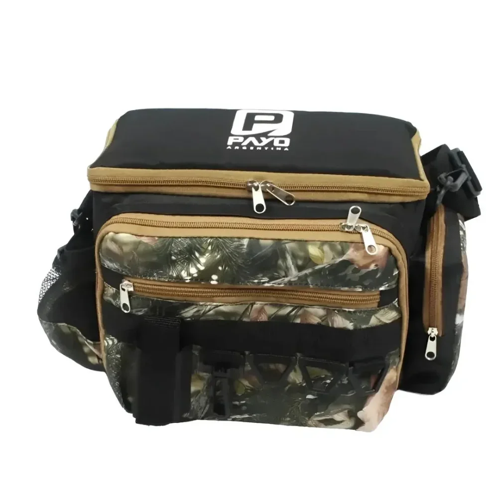 Bolso de Pesca Morral Axis con 4 Cajas Organizadoras para Vadeo 34X17X23 Cm Bolso de Pesca Morral Axis con 4 Cajas Organizadoras para Vadeo 34X17X23 Cm
