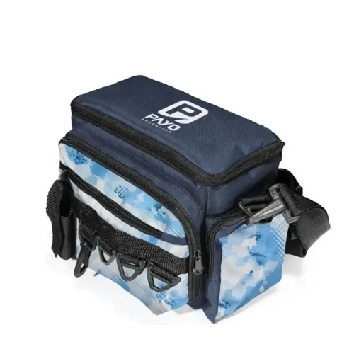 Bolso de Pesca Morral Patriota con 4 Cajas Organizadoras para Vadeo 34X17X23 Cm - 1 Bolso de Pesca Morral Patriota con 4 Cajas Organizadoras para Vadeo 34X17X23 Cm
