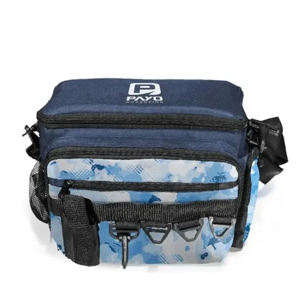 Bolso de Pesca Morral Patriota con 4 Cajas Organizadoras para Vadeo 34X17X23 Cm Bolso de Pesca Morral Patriota con 4 Cajas Organizadoras para Vadeo 34X17X23 Cm