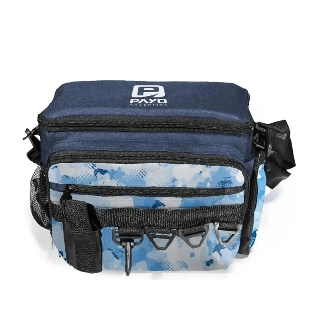 Bolso de Pesca Morral Patriota con 4 Cajas Organizadoras para Vadeo 34X17X23 Cm Bolso de Pesca Morral Patriota con 4 Cajas Organizadoras para Vadeo 34X17X23 Cm