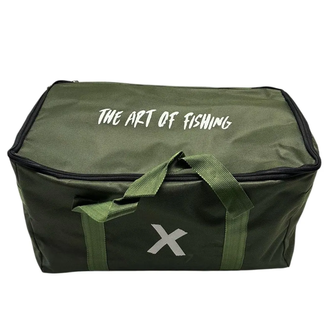 Bolso de Pesca Red Fish Grande 48cm Reforzado Multiuso Buen pique