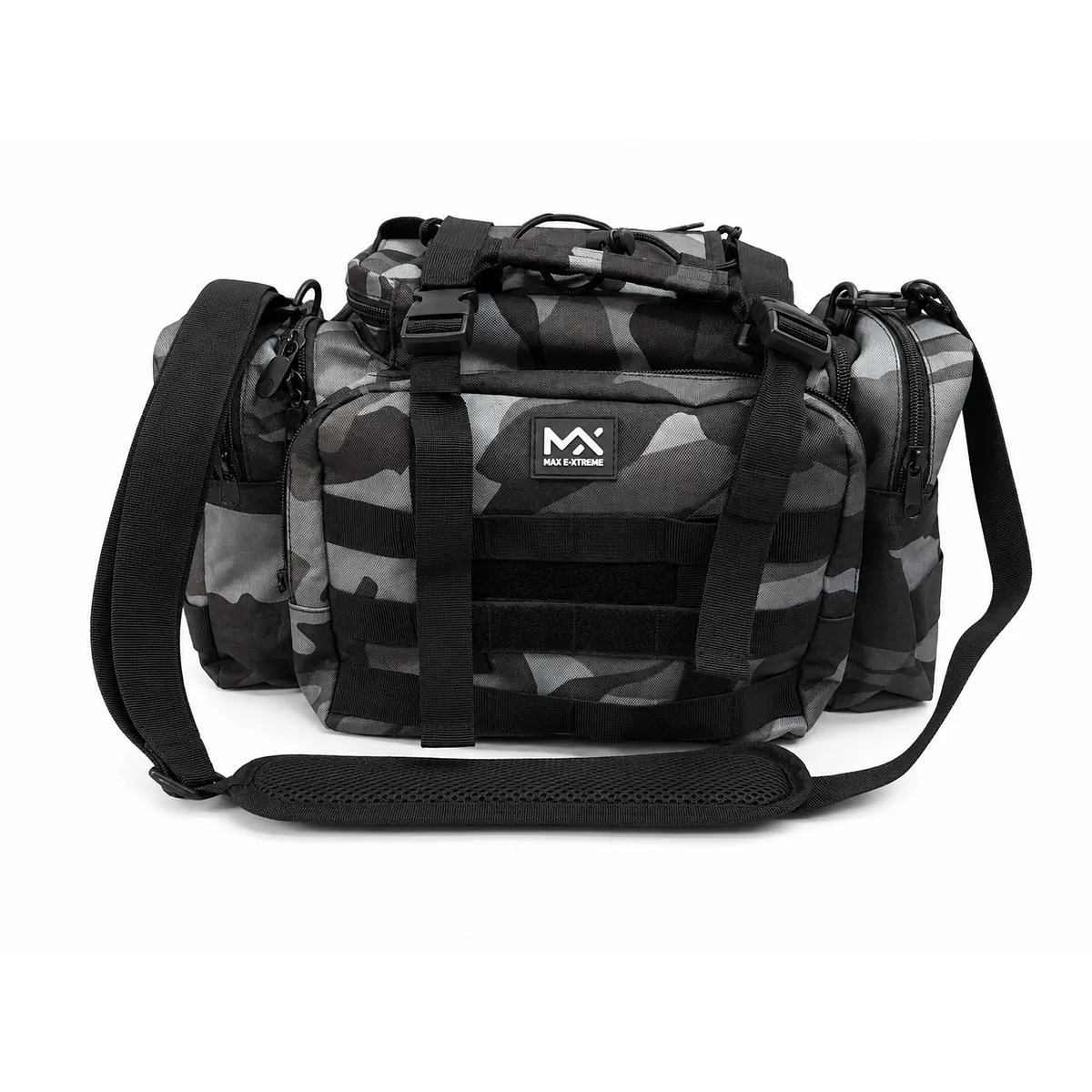 Bolso de Pesca Max e-Xtreme 30X26X15 Cm Gris Camuflado