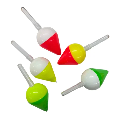 Boya Pera Plástica Nº 80 - Con Cavidad Para Luz Química Boya Pera Plástica Nº 80 - Con Cavidad Para Luz Química