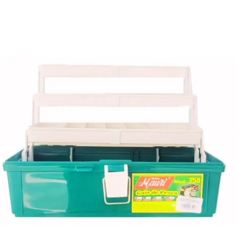 CAJA MAURI PARA PESCA MOD.350 RS TRES BANDEJAS 34,5X19X17,5CM (CAJA350RS)