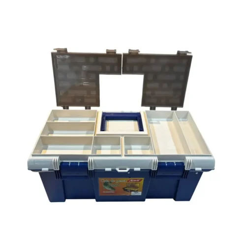 CAJA MAURI PARA PESCA MOD.540 S DOS MEDIAS BANDEJAS + ORGANIZADOR 54X25X25CM (CAJA540S) - 1 CAJA MAURI PARA PESCA MOD.540 S DOS MEDIAS BANDEJAS + ORGANIZADOR 54X25X25CM (CAJA540S)