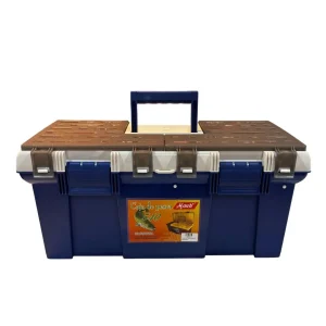 Caja para Pesca Mod.540 S Dos Medias Bandejas + Organizador 54X25X25 Cm Mauri