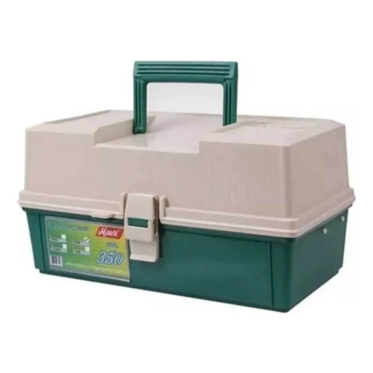 CAJA MAURI PARA PESCA MOD.350 E ECO C/ BANDEJA 35X20X13CM (350EECO)