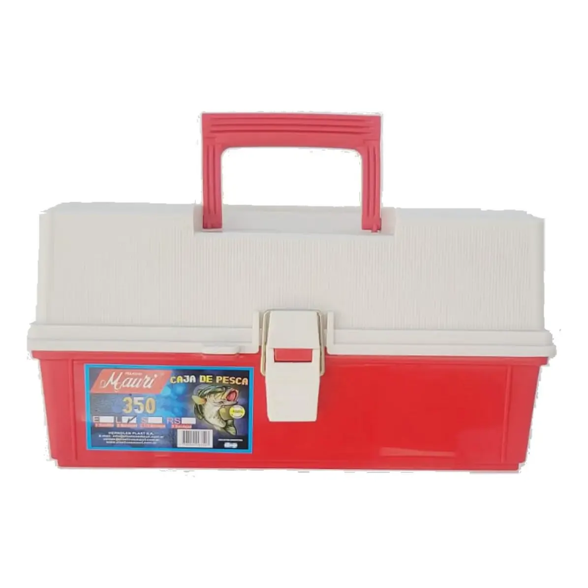 Caja de Pesca 350 E Eco con Bandeja - 35x20x13 cm Mauri