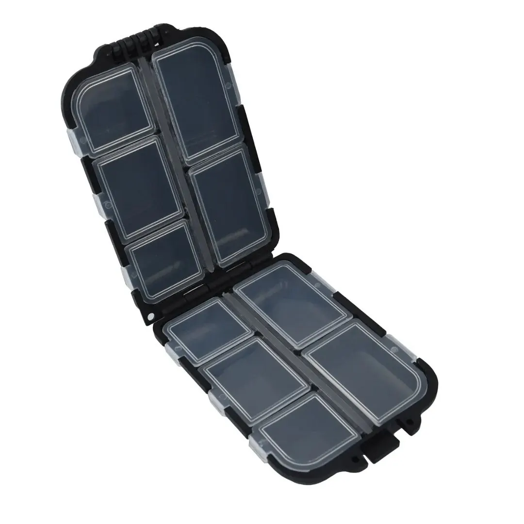 CAJA ALBATROS RECTANGULAR NEGRO HS-003 10X6,5X3CM A08447