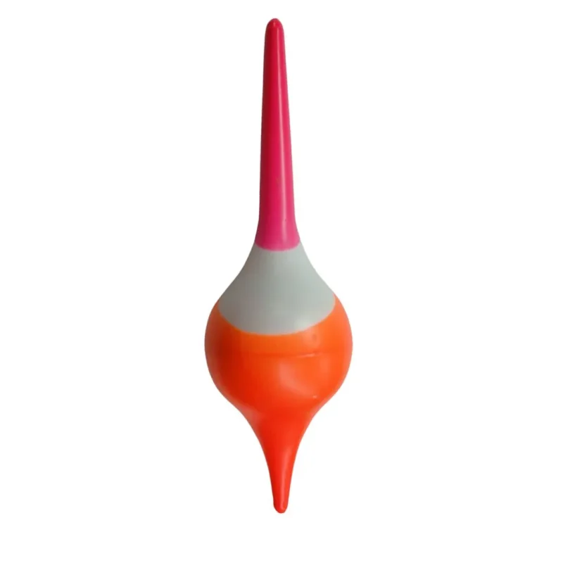 La boya Nº 1008 completa la serie de modelos "chupetona" alargada, ofreciendo un perfil técnico ideal para el armado de líneas de flote que requieren una visibilidad excepcional y una flotación equilibrada. Fabricada en plástico inyectado de alta calidad, su diseño hidrodinámico alargado permite que el aparejo se mantenga estable incluso en condiciones de viento o aguas con movimiento, facilitando la detección de piques sutiles de pejerrey, lisas o variada superficial. Mauri