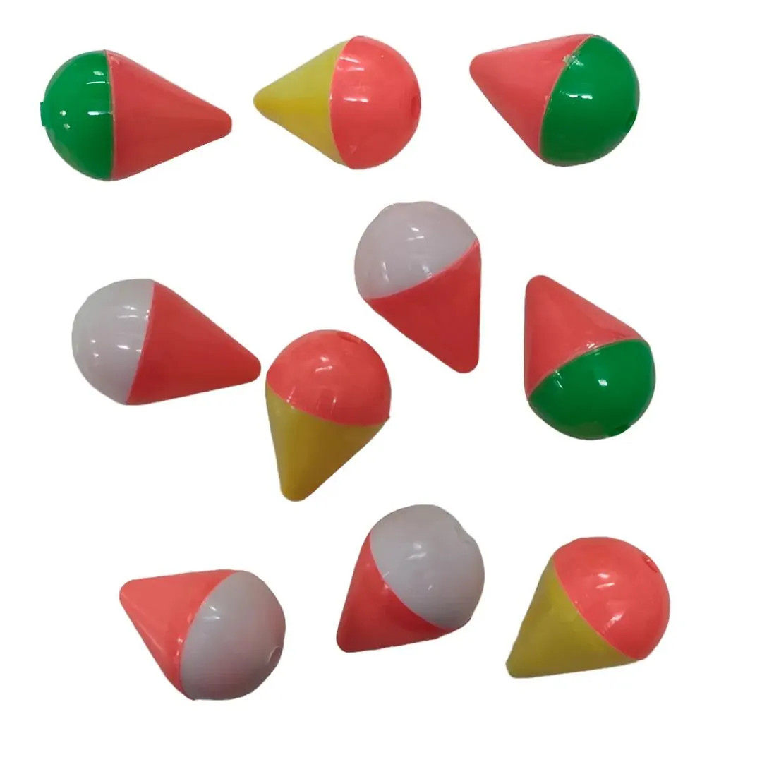 BOYA MAURI Nº 50 PERA PLASTICA (BOLSA X 50) (PERA50) La boya N° 50 con formato de pera es un accesorio versátil y confiable, diseñado para adaptarse a diversas modalidades de pesca de flote. Su estructura hidrodinámica permite una excelente estabilidad en el agua, facilitando la detección de piques rápidos de especies como el pejerrey o la variada de superficie. Mauri