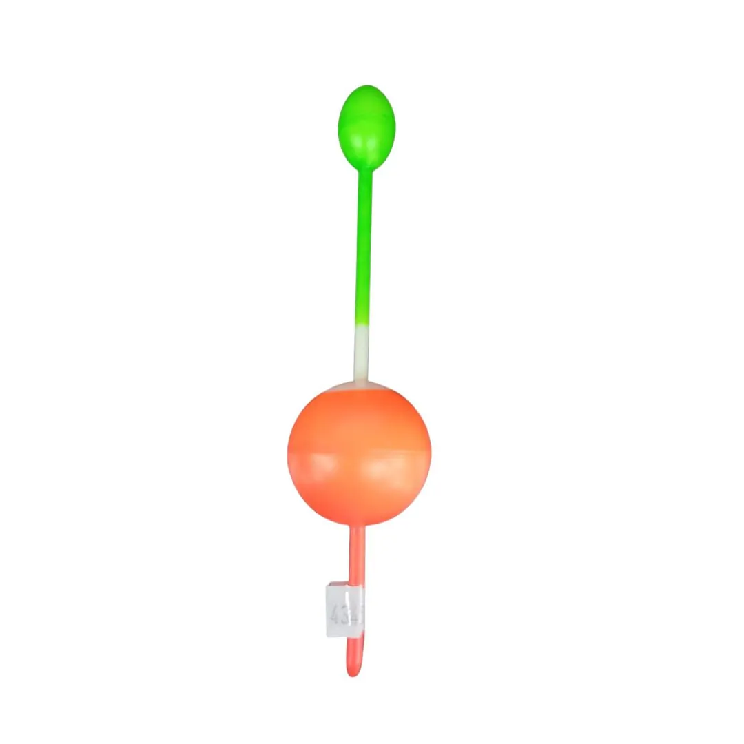 BOYA MAURI Nº 54 PALITO REDONDA CON MARCADOR PLASTICO (BOLSA X 12) (54) Boya N° 54 Palito Redonda con Marcador Plástica Pejerrey Mauri