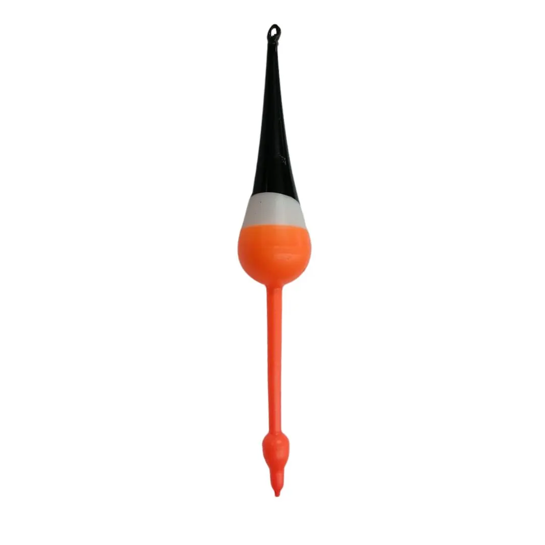 La boya Nº 28 es un flotador específicamente diseñado para la confección de líneas tipo Paternoster, una técnica fundamental para la pesca de pejerrey y variada cuando el pez se encuentra comiendo a distintas profundidades. Fabricada en plástico inyectado de alta resistencia, su formato alargado permite una navegación vertical perfecta, manteniendo la línea tensa y permitiendo que los anzuelos trabajen en diferentes niveles de la columna de agua. Mauri