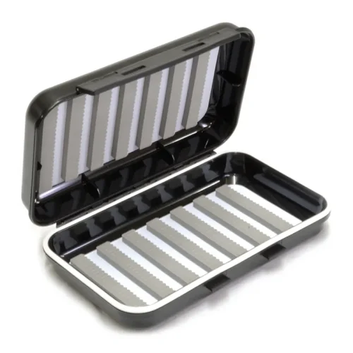 CAJA PARA MOSCAS SURFISH 14X9,5X2,8CM NEGRO ESTANCO (SOU-006) - 1 CAJA PARA MOSCAS SURFISH 14X9,5X2,8CM NEGRO ESTANCO (SOU-006)