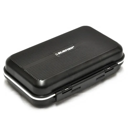 CAJA PARA MOSCAS SURFISH 14X9,5X2,8CM NEGRO ESTANCO (SOU-006) Caja para Moscas 14X9,5X2,8 Cm Negro Estanco (Sou 006) Surfish