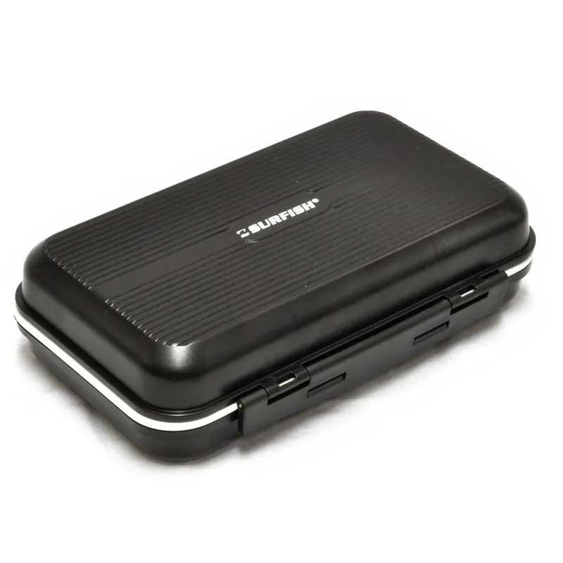 Caja para Moscas 14X9,5X2,8 Cm Negro Estanco (Sou 006) Surfish