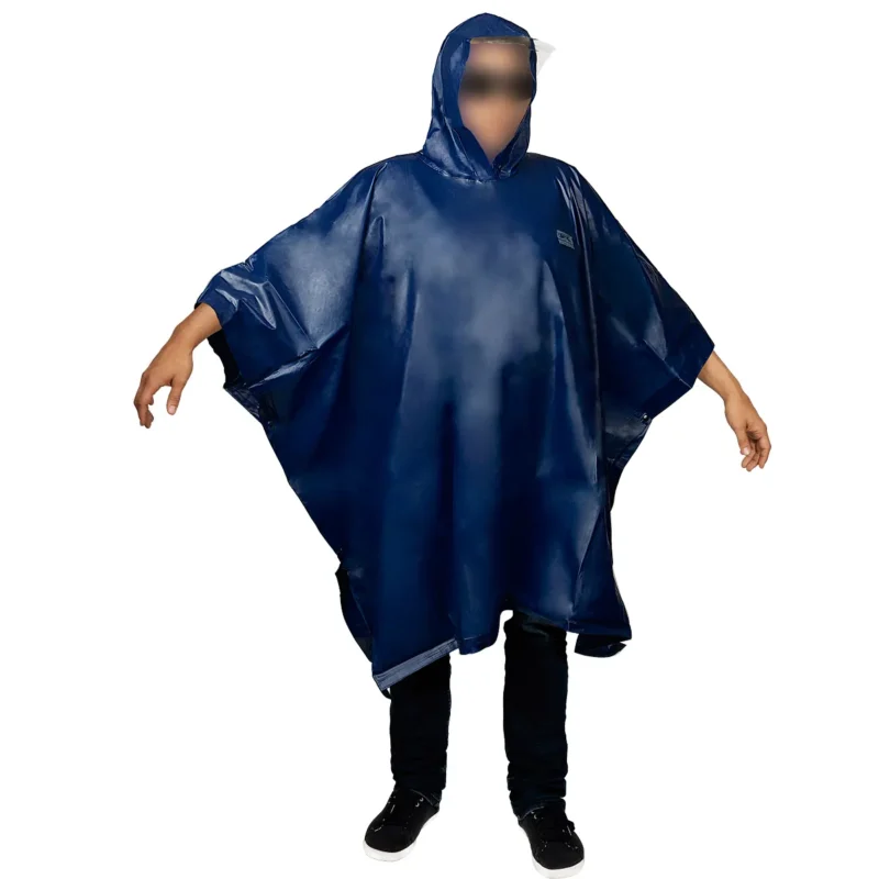 Poncho Ps15 Pvc 0,15mm Azul