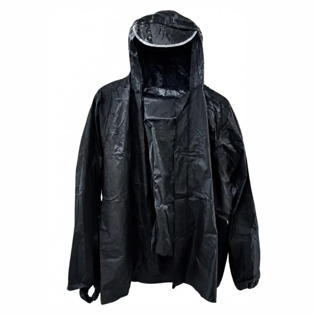 Traje de Agua/Lluvia 2 Piezas Negro Sin marca