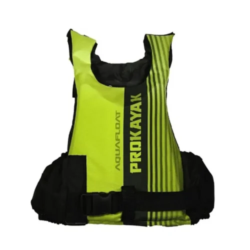 CHALECO SALVAVIDA AQUAFLOAT PRO KAYAK "FLUOR" T02 "HASTA 20KG" (1010120203102) Chaleco Salvavida Aquafloat Pro Kayak Fluor T02 Hasta 20kg Pro fish