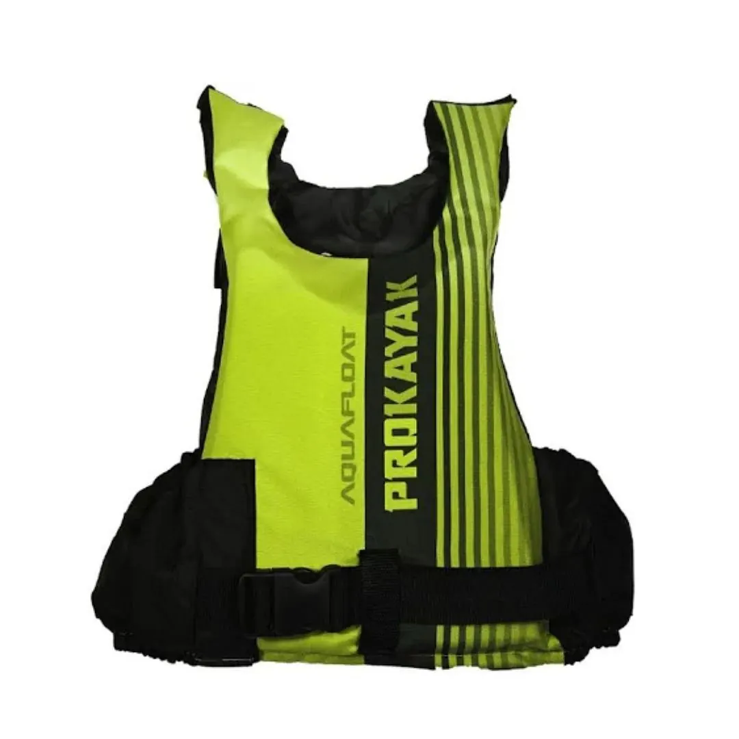 Chaleco Salvavida Aquafloat Pro Kayak Fluor T02 Hasta 20kg Pro fish