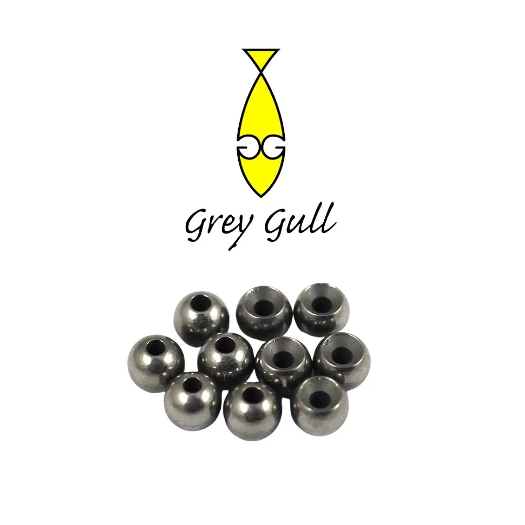 CABEZA DE TUNGSTENO GREY GULL 2,5MM X10U VS. COLORES (200370/204606) Cabeza de Tungsteno 2,5mm X10U Colores Surtidos Grey gull