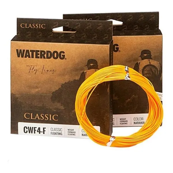 LINEA MOSCA WATERDOG "ORANGE" Nº6 FLOATING (CWF6-F) Linea Mosca Orange Nº6 Floating Waterdog
