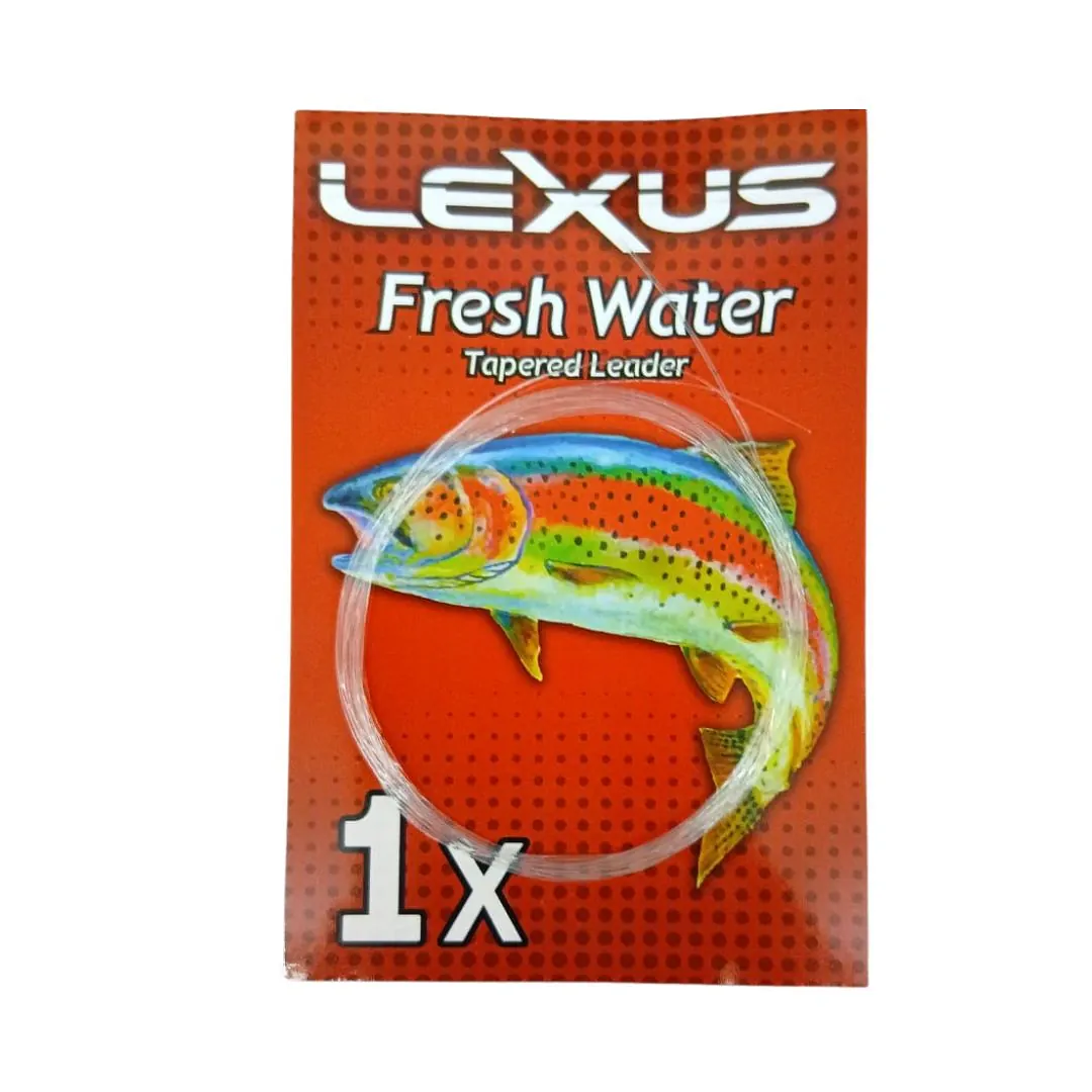 Leaders Lexus 1X 9Pies 2,70mts- 0.25mm a 0.58mm- Resis.4,1kg
