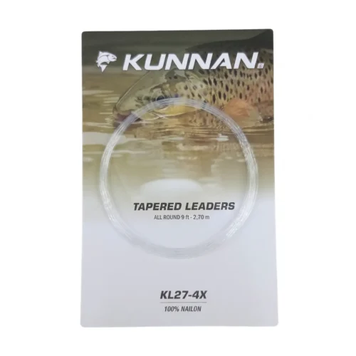 Leaders Kunnan Kl27 4X 9Pies 2,70mts 0.18mm a 0.52mm Leaders Kunnan Kl27 4X 9Pies 2,70mts 0.18mm a 0.52mm