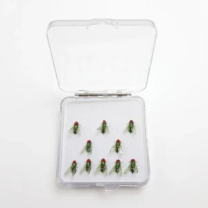 Mosca Seca Adams Fly Moscardon Verde Terrestre X Unidad