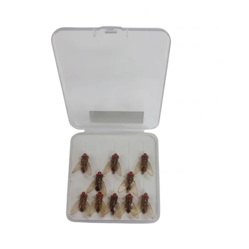 Mosca Seca Adams Fly Tabano/Mosca Marron Terrestre X Unidad