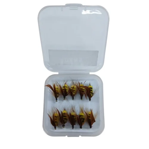 Mosca Seca Adams Fly Avispa Bumblebee