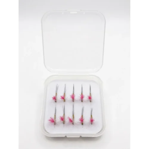 Mosca Humeda Adams Fly Ninfa Micro Streamer Red Tag X Unidad