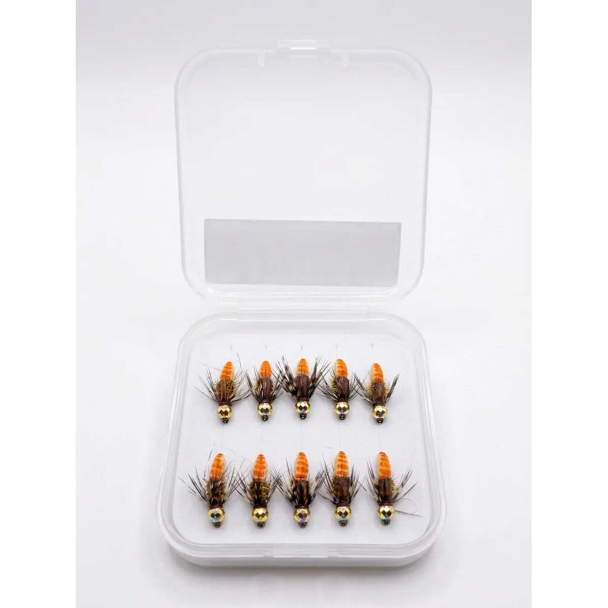MOSCA HUMEDA ADAM FLY NINFA SCUD P/CAMARON X UNIDAD Mosca Humeda Adams Fly Ninfa Scud para Camaron X Unidad