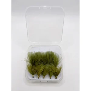 Mosca Adams Fly Streamer Lastrado Woolly Bugger Verde X Unidad