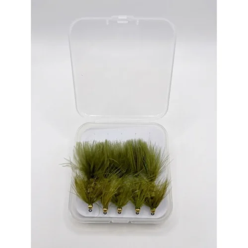 Mosca Adams Fly Streamer Lastrado Woolly Bugger Verde X Unidad